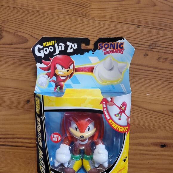 Heroes of Goo Jit Zu Sonic the Hedgehog Glow Surge Unstoppable Surge Knuckles - Picture 2 of 7